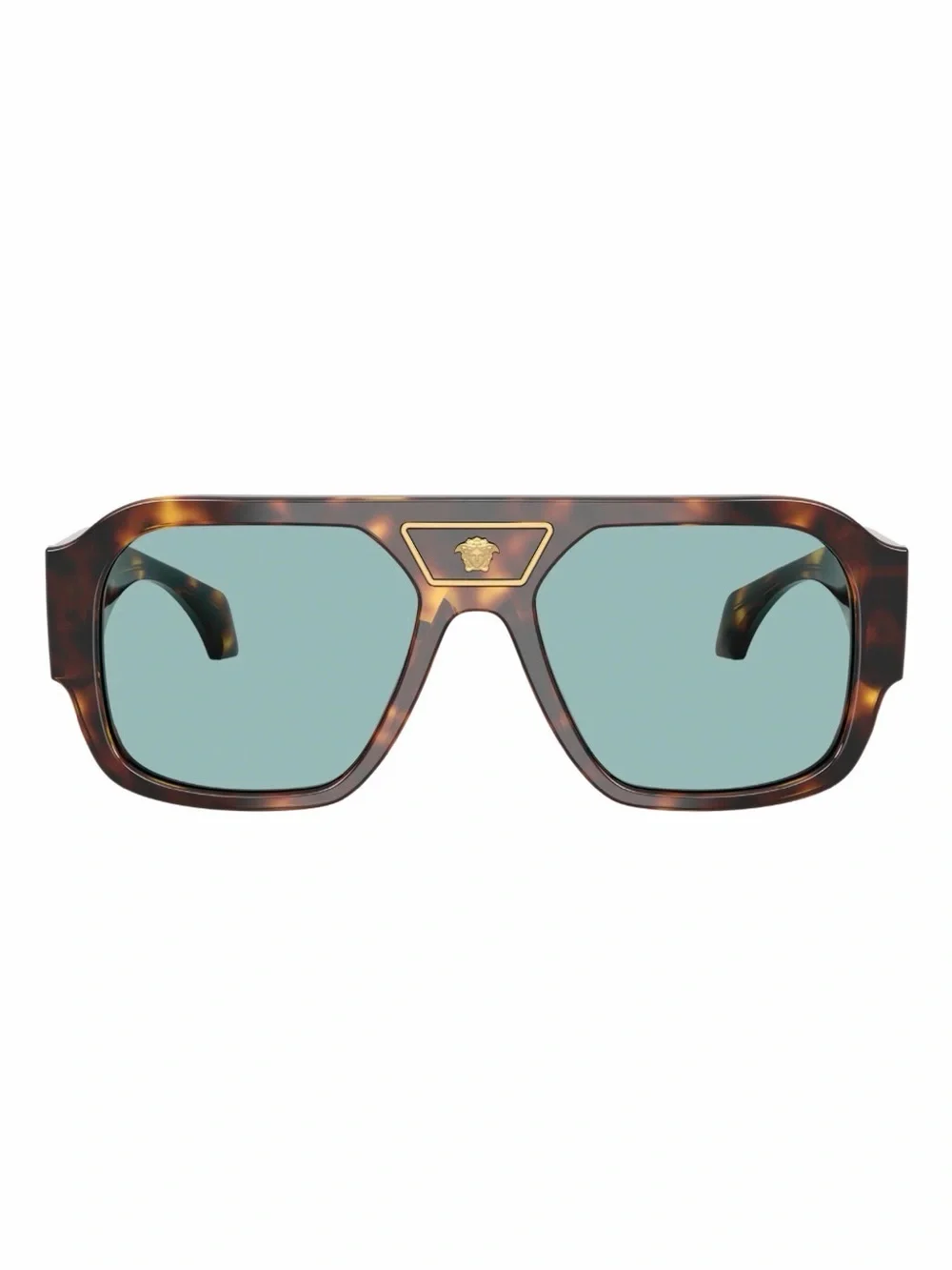 New Versace VE4508U 553780 Sunglasses with Teal Lenses Authentic
